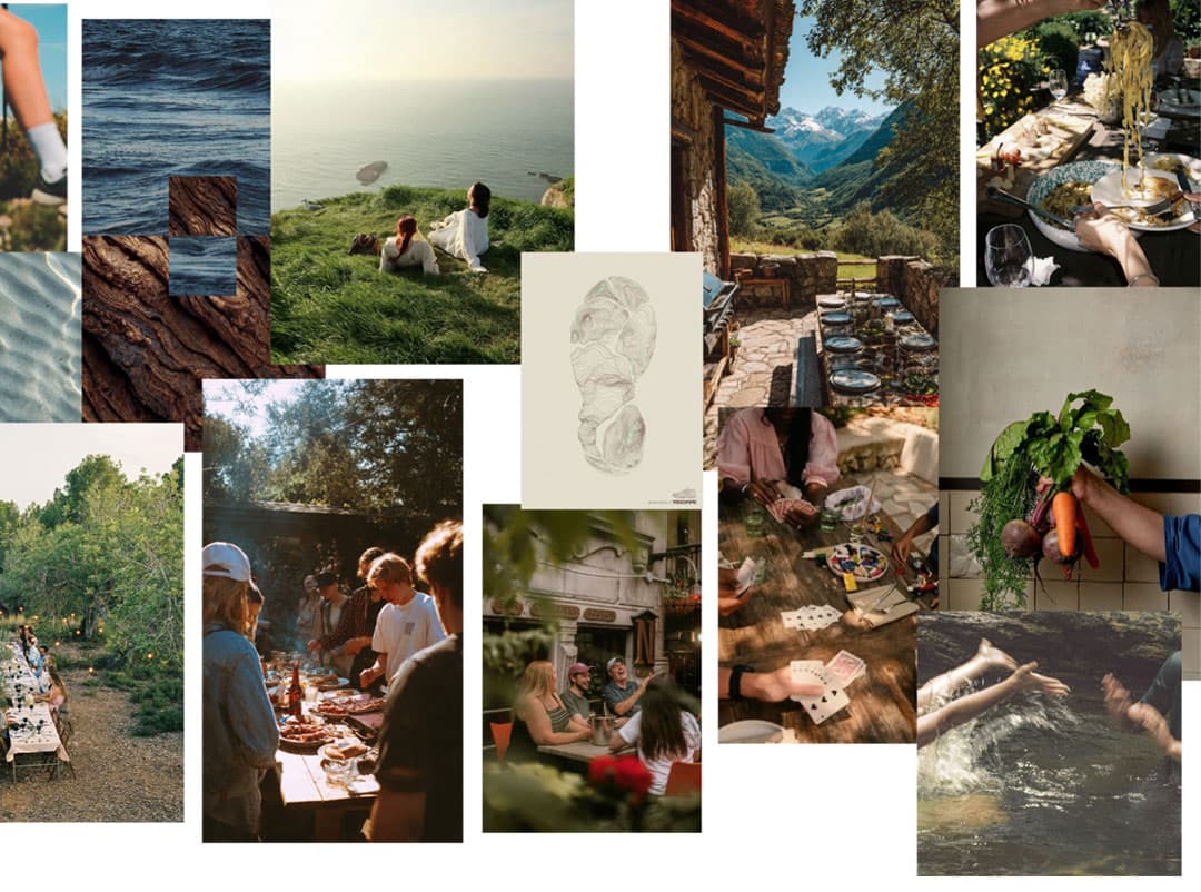 Cresta research moodboard