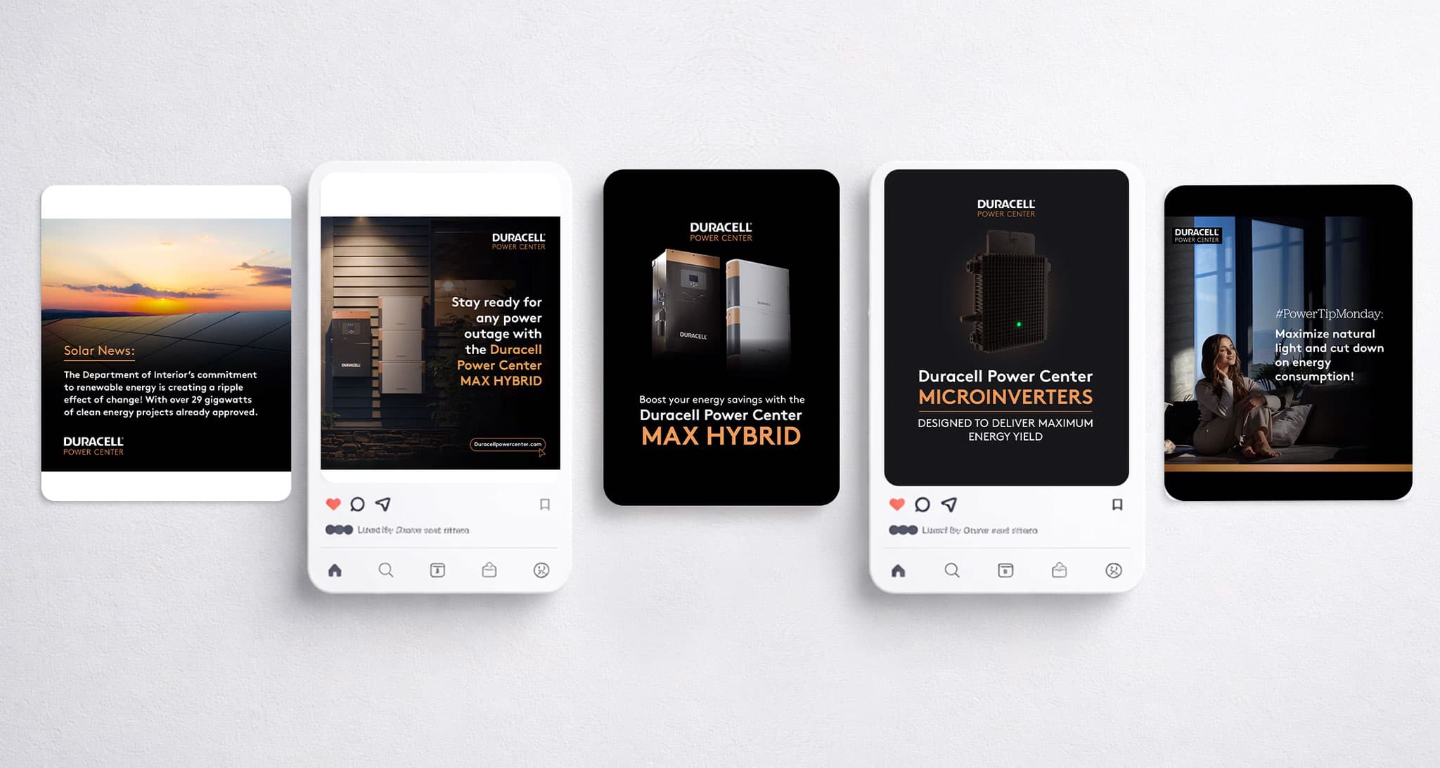 Duracell + ISBUSA social media, wide format